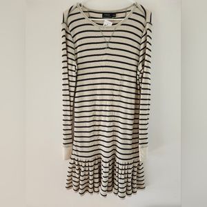 Poly Ralph Lauren Striped dress XL nwt